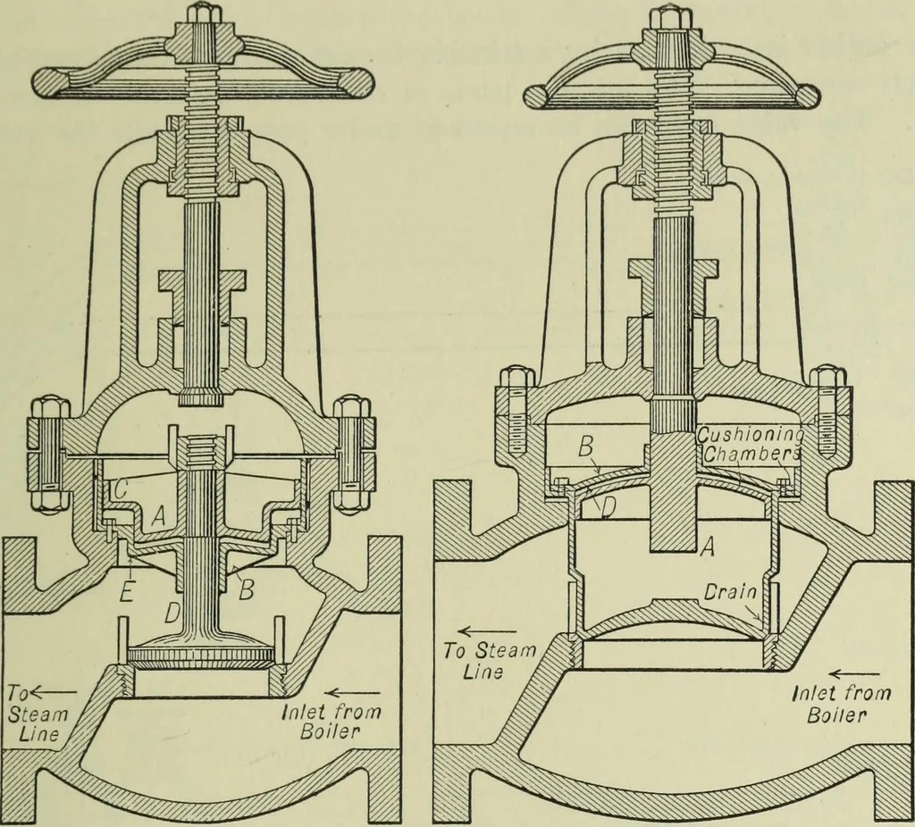 An illustration from Mechanical equipment of buildings; a reference book for engineers and architects, 1916, leaf 560