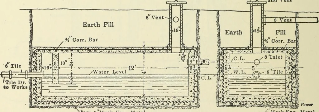 An illustration from Mechanical equipment of buildings; a reference book for engineers and architects, 1916, leaf 571