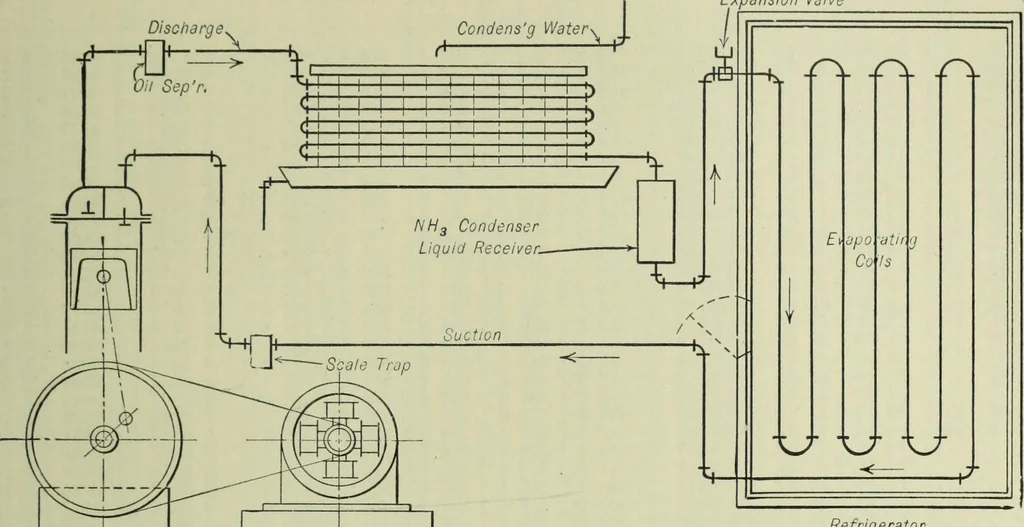 An illustration from Mechanical equipment of buildings; a reference book for engineers and architects, 1916, leaf 734