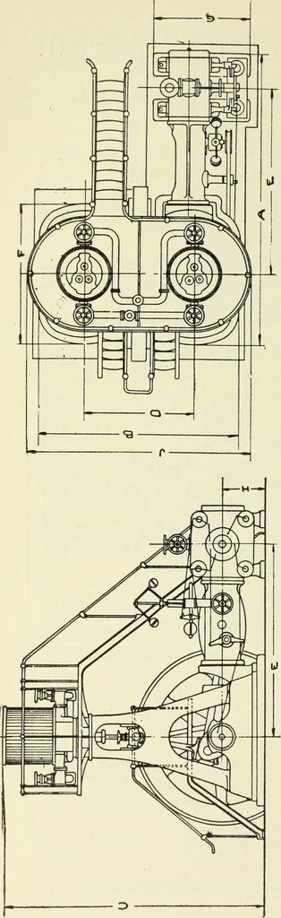 An illustration from Mechanical equipment of buildings; a reference book for engineers and architects, 1916, leaf 751