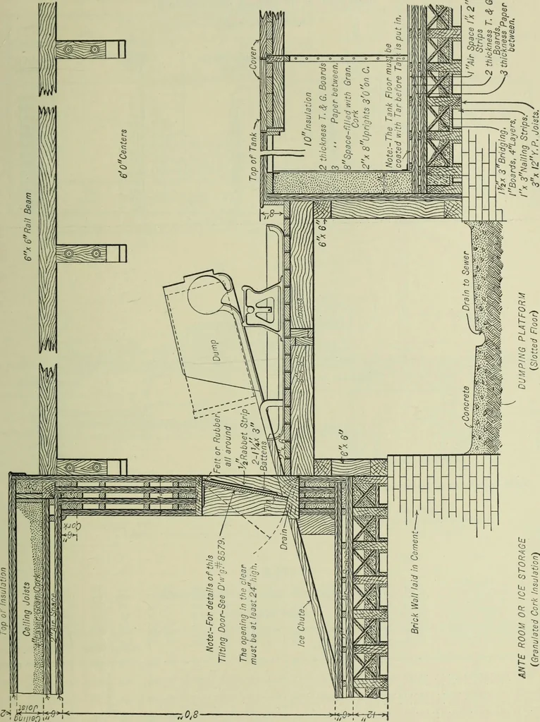 An illustration from Mechanical equipment of buildings; a reference book for engineers and architects, 1916, leaf 800