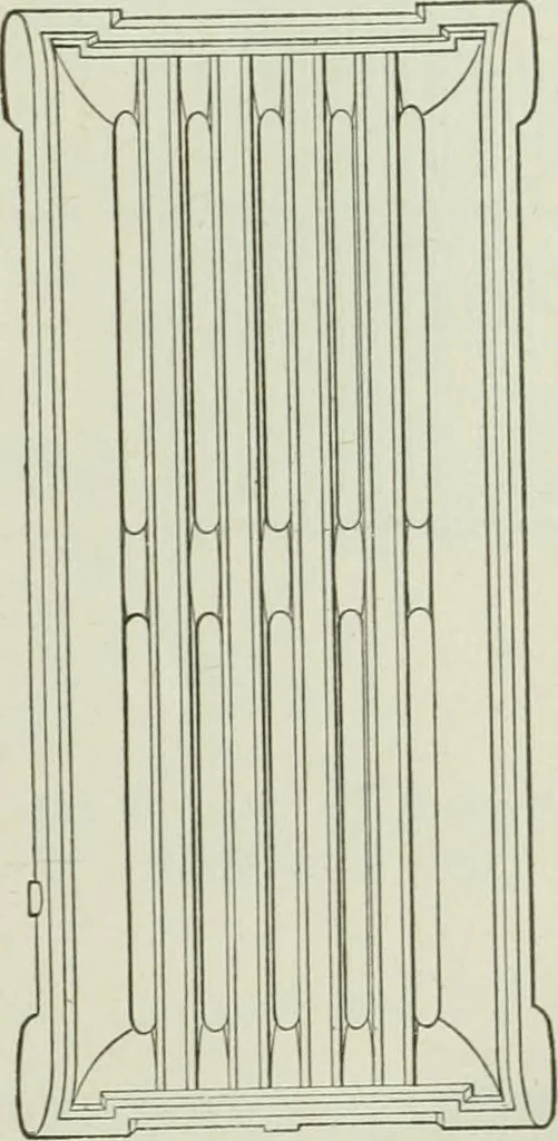 An illustration from Mechanical equipment of buildings; a reference book for engineers and architects, 1916, leaf 102