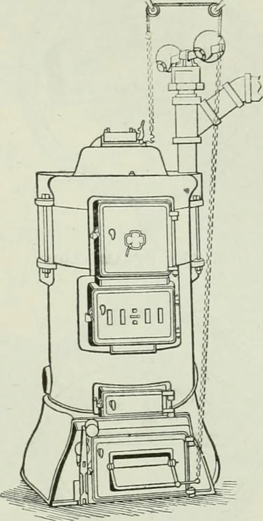 An illustration from Mechanical equipment of buildings; a reference book for engineers and architects, 1916, leaf 170