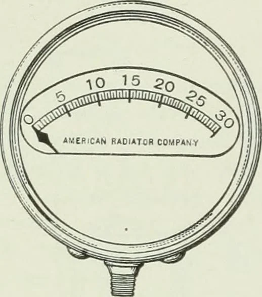 An illustration from Mechanical equipment of buildings; a reference book for engineers and architects, 1916, leaf 171