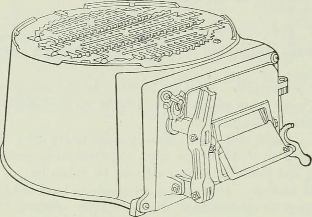 An illustration from Mechanical equipment of buildings; a reference book for engineers and architects, 1916, leaf 177