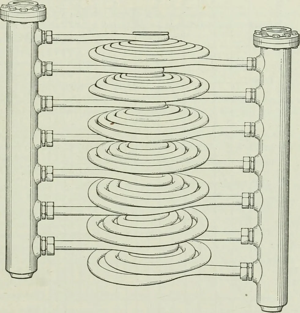 An illustration from Mechanical equipment of buildings; a reference book for engineers and architects, 1916, leaf 186