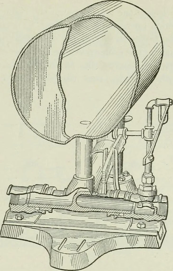 An illustration from Mechanical equipment of buildings; a reference book for engineers and architects, 1916, leaf 222