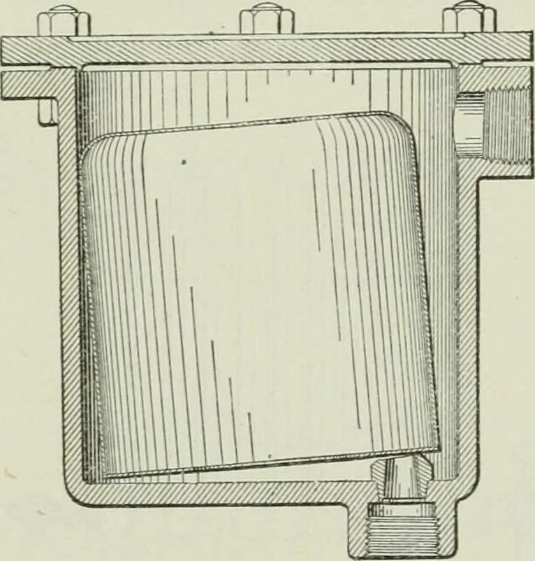 An illustration from Mechanical equipment of buildings; a reference book for engineers and architects, 1916, leaf 230