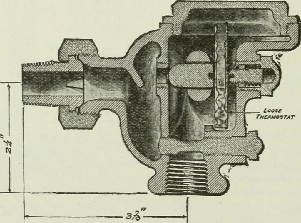 An illustration from Mechanical equipment of buildings; a reference book for engineers and architects, 1916, leaf 233