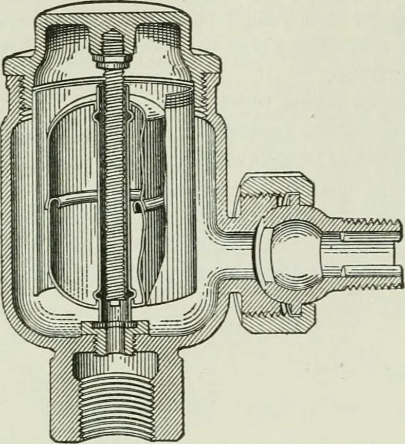 An illustration from Mechanical equipment of buildings; a reference book for engineers and architects, 1916, leaf 235