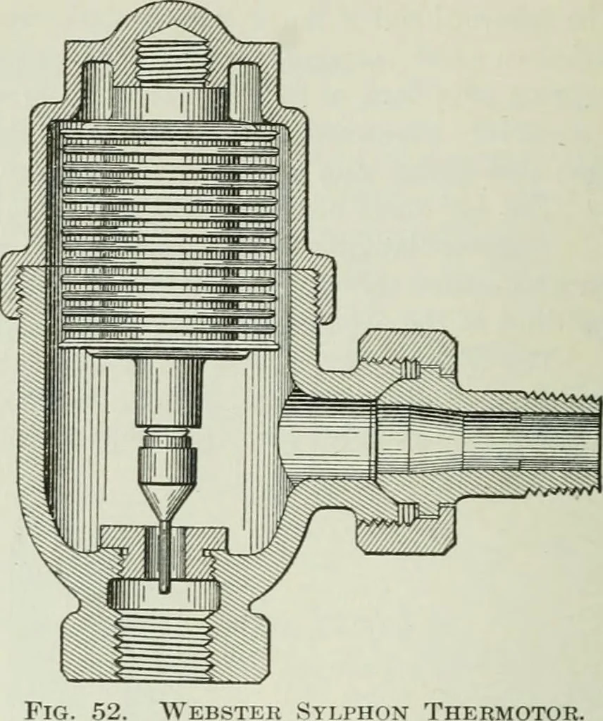 An illustration from Mechanical equipment of buildings; a reference book for engineers and architects, 1916, leaf 235
