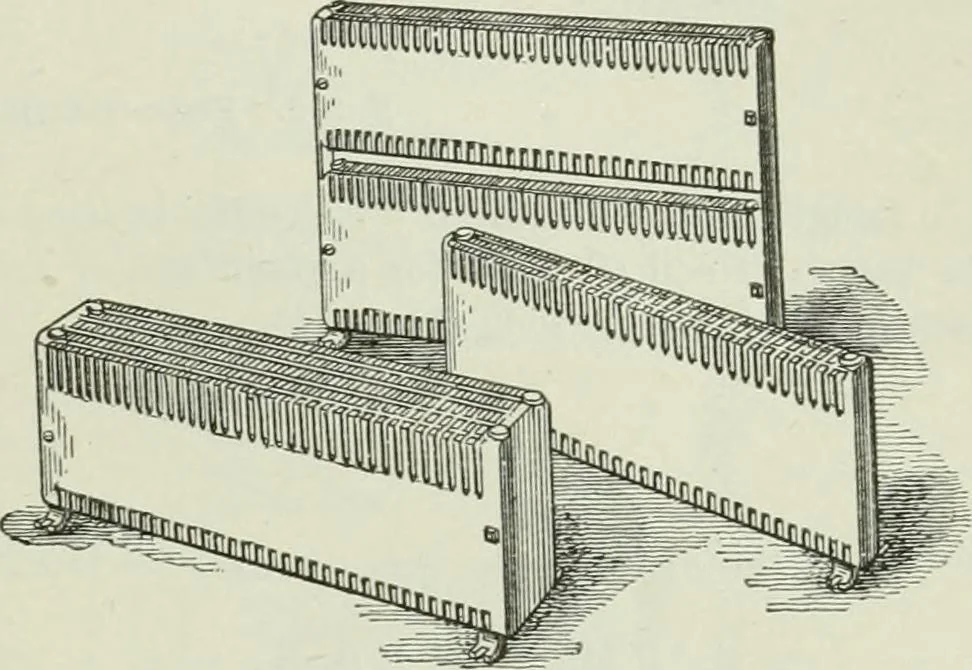 An illustration from Mechanical equipment of buildings; a reference book for engineers and architects, 1916, leaf 286