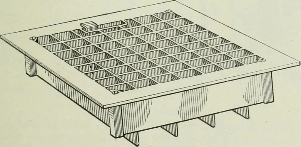 An illustration from Mechanical equipment of buildings; a reference book for engineers and architects, 1916, leaf 352