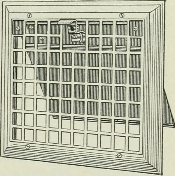 An illustration from Mechanical equipment of buildings; a reference book for engineers and architects, 1916, leaf 352