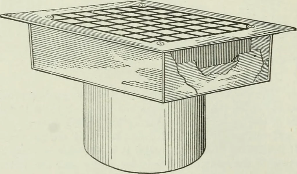 An illustration from Mechanical equipment of buildings; a reference book for engineers and architects, 1916, leaf 355