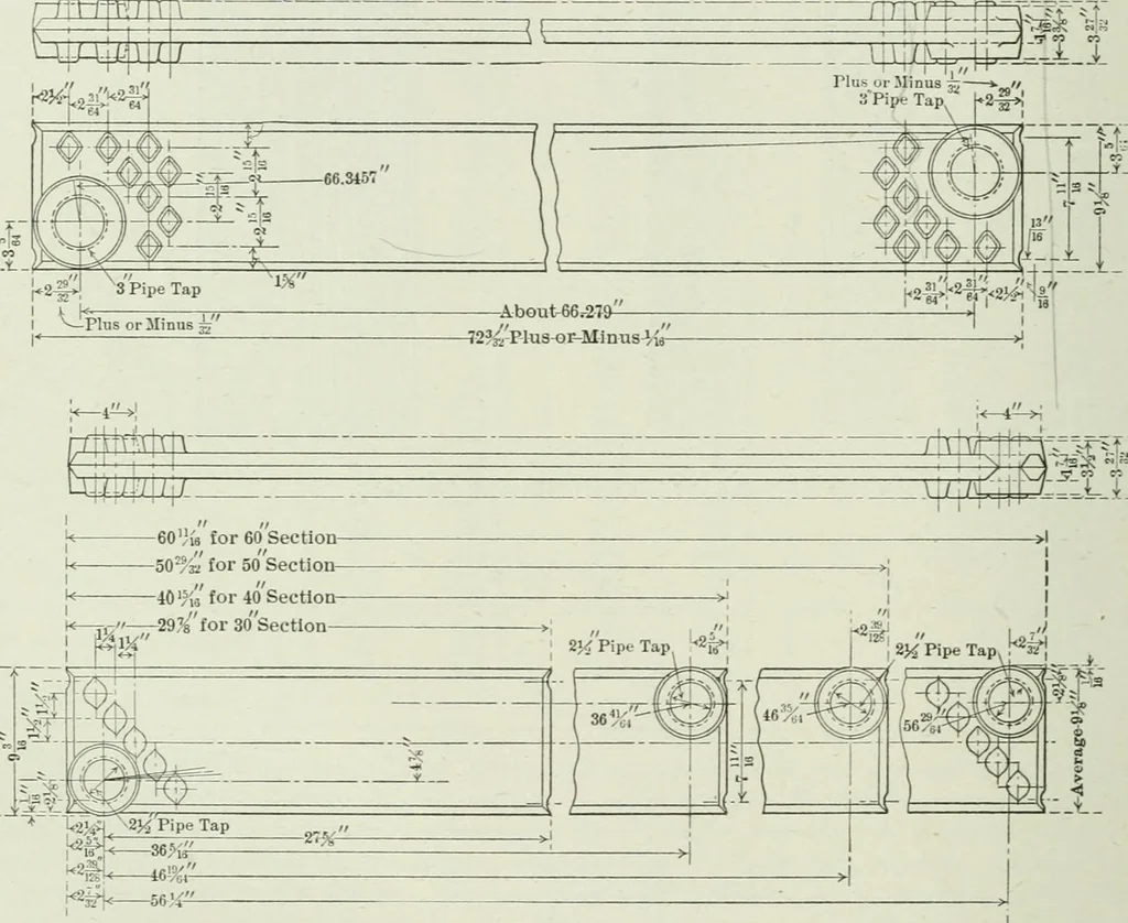 An illustration from Mechanical equipment of buildings; a reference book for engineers and architects, 1916, leaf 381