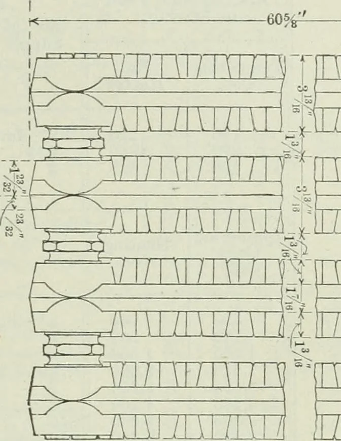 An illustration from Mechanical equipment of buildings; a reference book for engineers and architects, 1916, leaf 382
