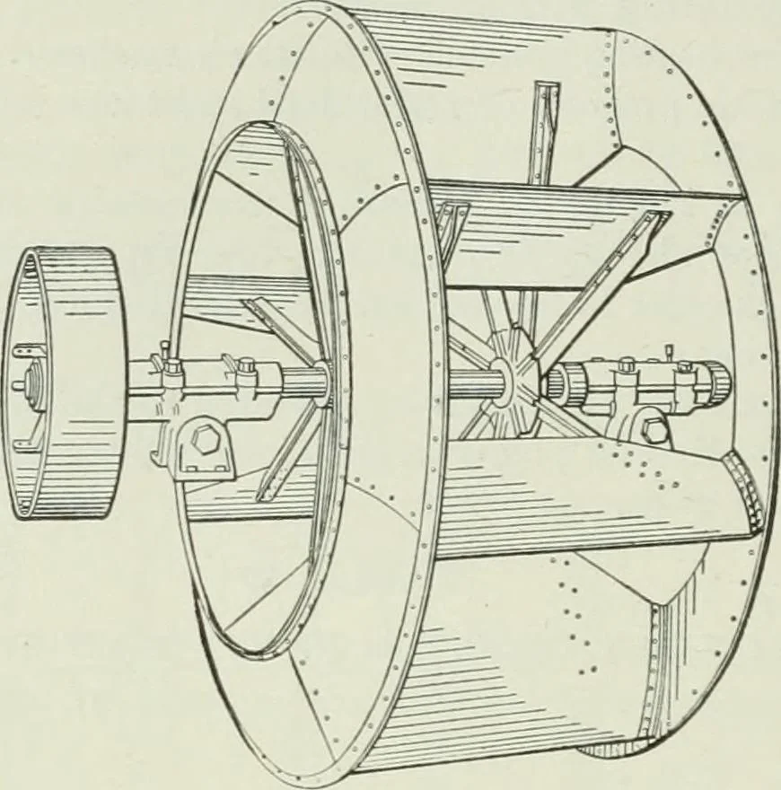 An illustration from Mechanical equipment of buildings; a reference book for engineers and architects, 1916, leaf 411