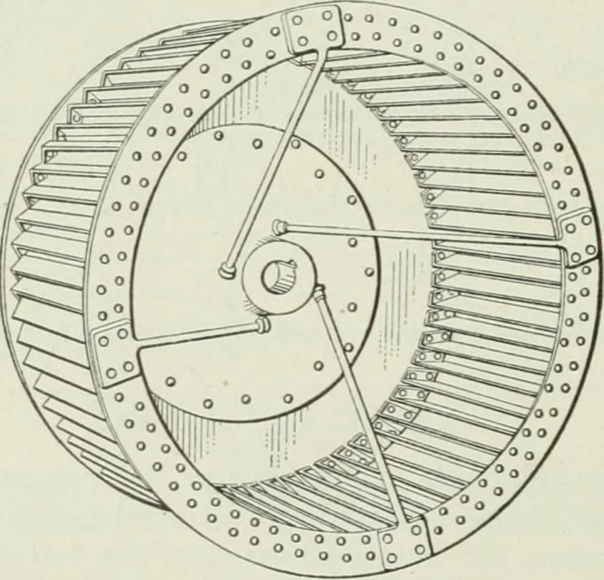 An illustration from Mechanical equipment of buildings; a reference book for engineers and architects, 1916, leaf 411