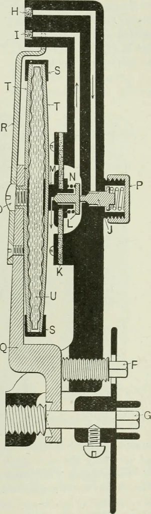 An illustration from Mechanical equipment of buildings; a reference book for engineers and architects, 1916, leaf 484