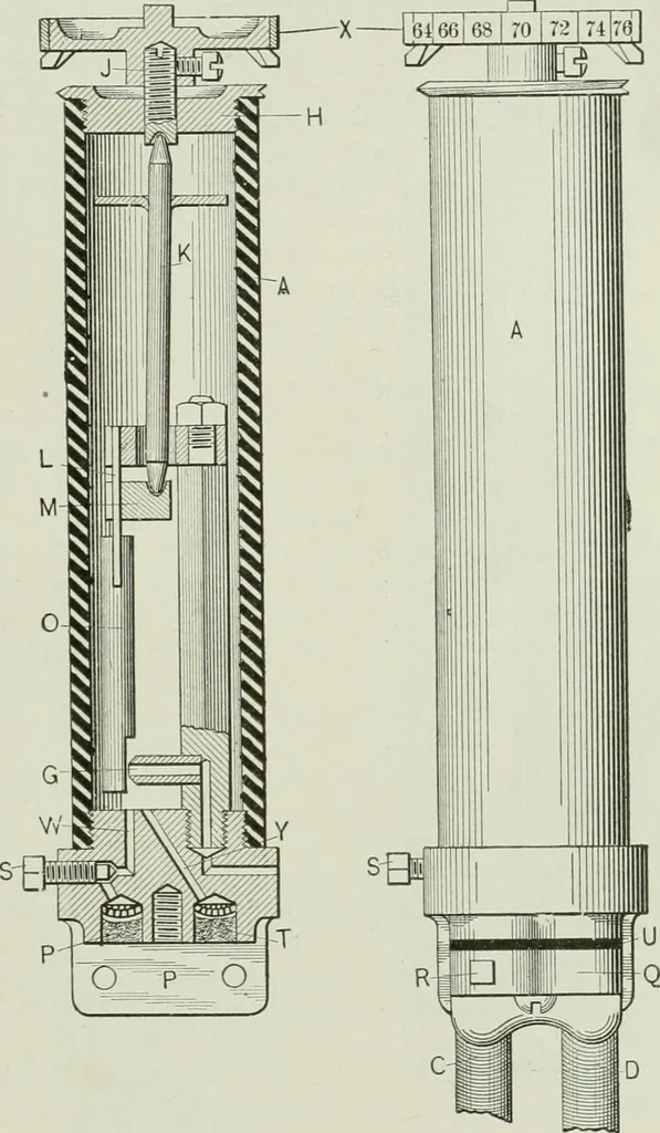 An illustration from Mechanical equipment of buildings; a reference book for engineers and architects, 1916, leaf 486