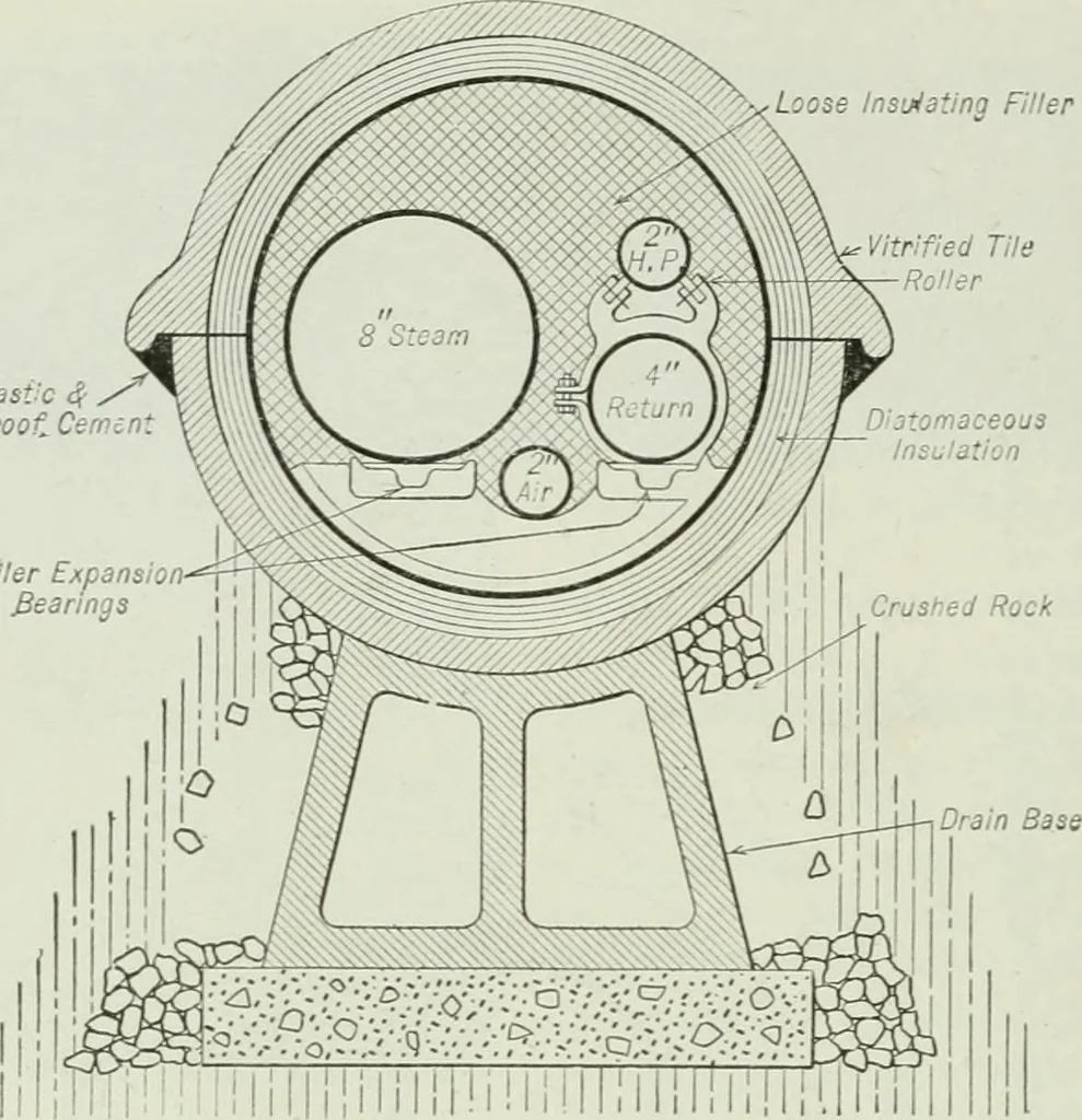 An illustration from Mechanical equipment of buildings; a reference book for engineers and architects, 1916, leaf 529