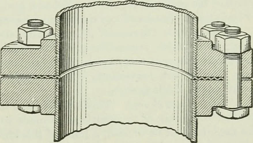 An illustration from Mechanical equipment of buildings; a reference book for engineers and architects, 1916, leaf 582