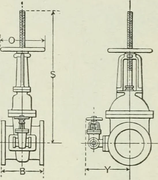 An illustration from Mechanical equipment of buildings; a reference book for engineers and architects, 1916, leaf 587