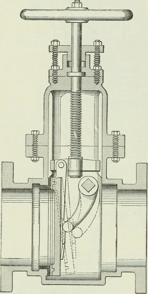 An illustration from Mechanical equipment of buildings; a reference book for engineers and architects, 1916, leaf 593