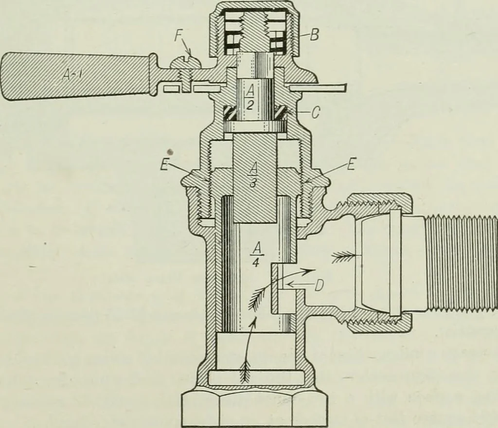 An illustration from Mechanical equipment of buildings; a reference book for engineers and architects, 1916, leaf 598