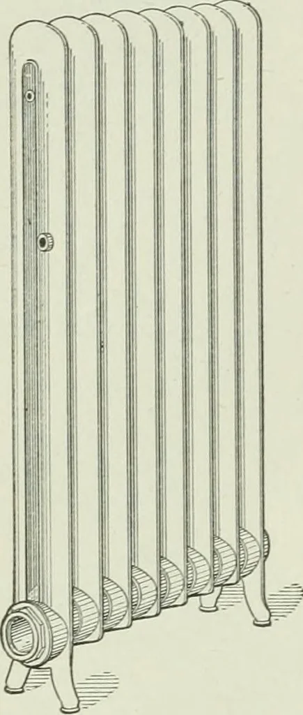 An illustration from Mechanical equipment of buildings; a reference book for engineers and architects, 1916, leaf 97