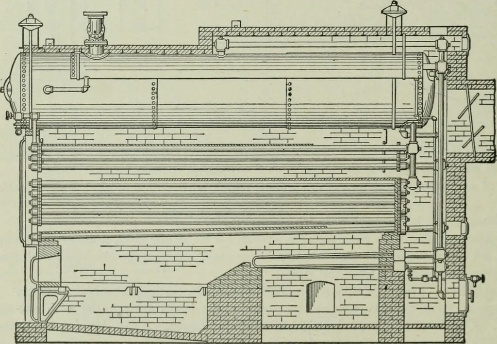 An illustration from Mechanical equipment of buildings; a reference book for engineers and architects, 1916, leaf 131