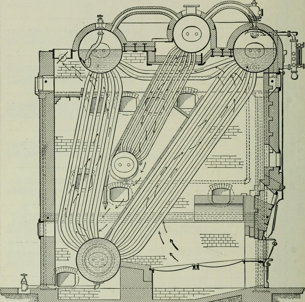 An illustration from Mechanical equipment of buildings; a reference book for engineers and architects, 1916, leaf 133