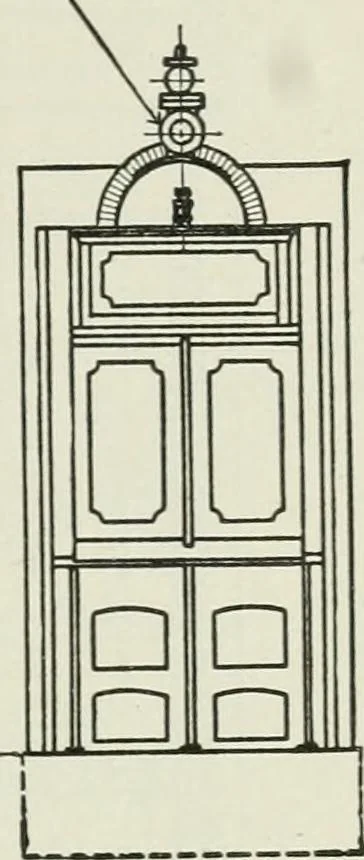 An illustration from Mechanical equipment of buildings; a reference book for engineers and architects, 1916, leaf 136