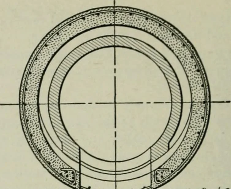 An illustration from Mechanical equipment of buildings; a reference book for engineers and architects, 1916, leaf 213