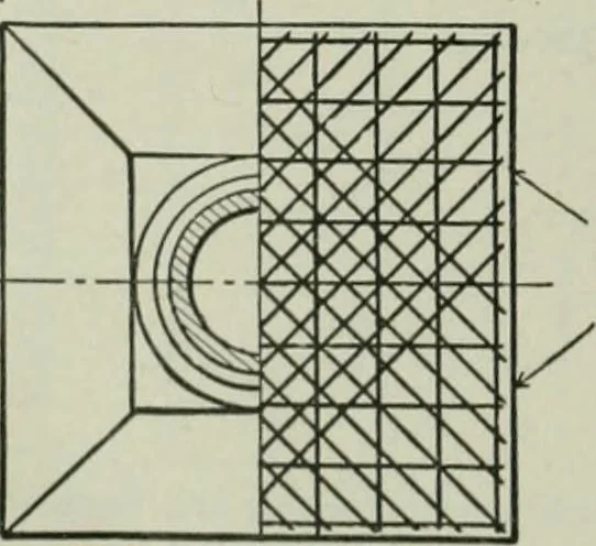 An illustration from Mechanical equipment of buildings; a reference book for engineers and architects, 1916, leaf 213