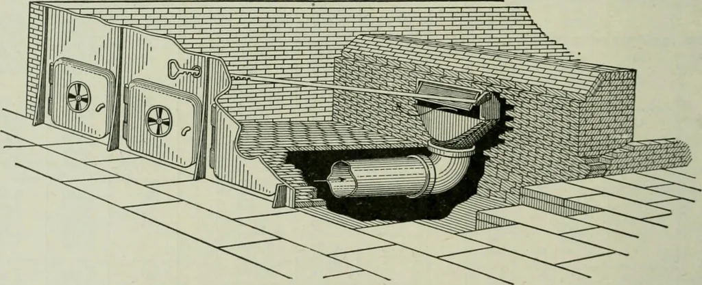 An illustration from Mechanical equipment of buildings; a reference book for engineers and architects, 1916, leaf 223