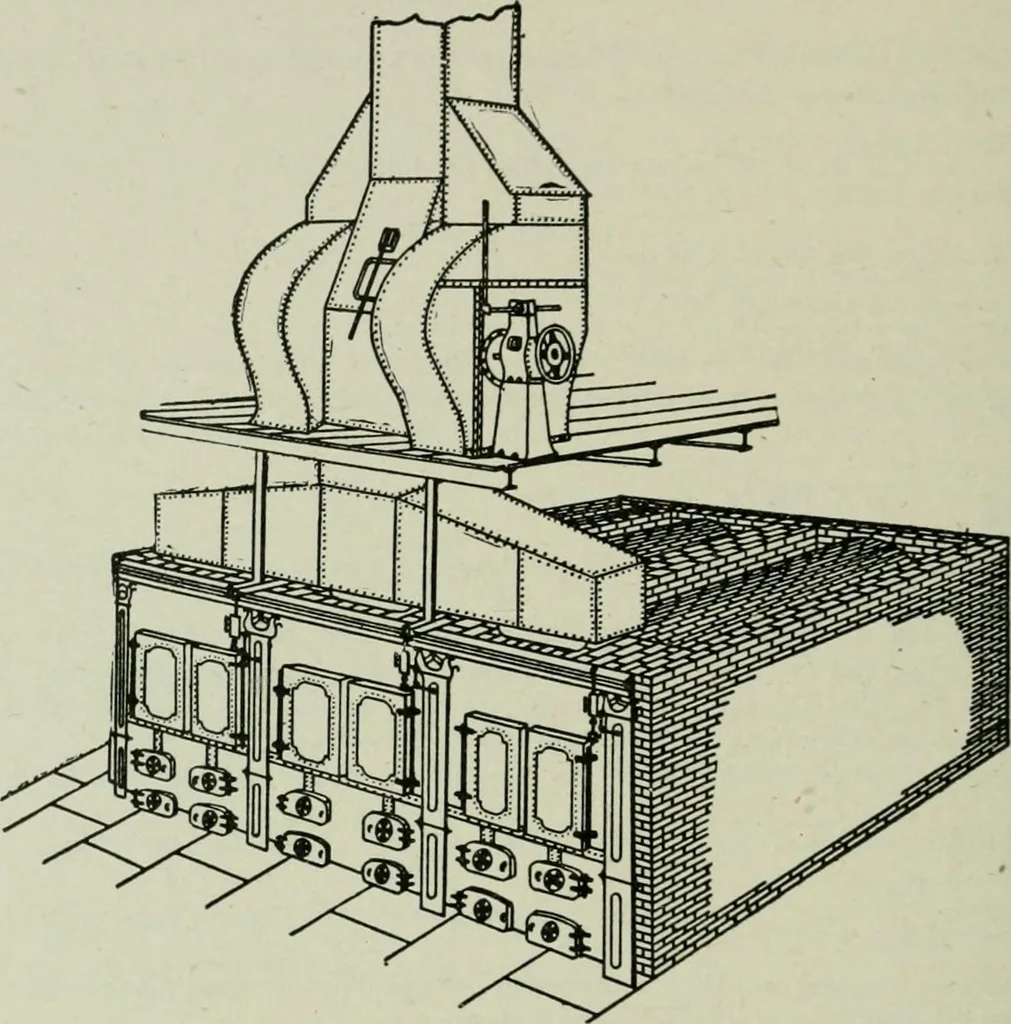 An illustration from Mechanical equipment of buildings; a reference book for engineers and architects, 1916, leaf 229