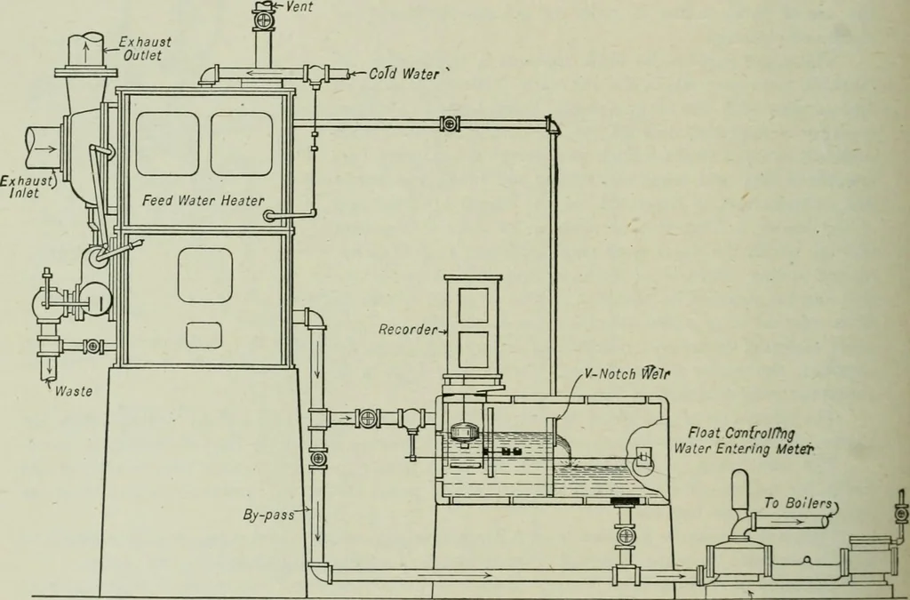 An illustration from Mechanical equipment of buildings; a reference book for engineers and architects, 1916, leaf 233