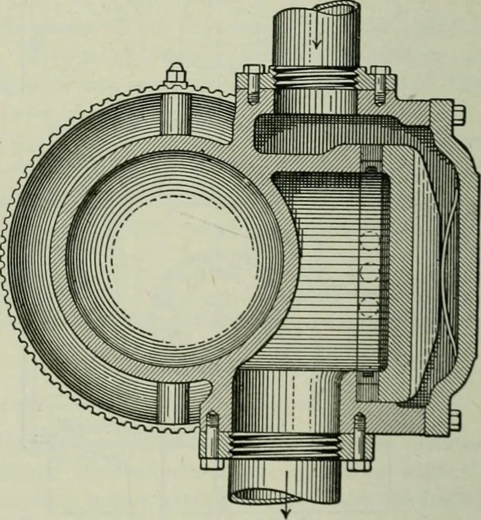 An illustration from Mechanical equipment of buildings; a reference book for engineers and architects, 1916, leaf 261