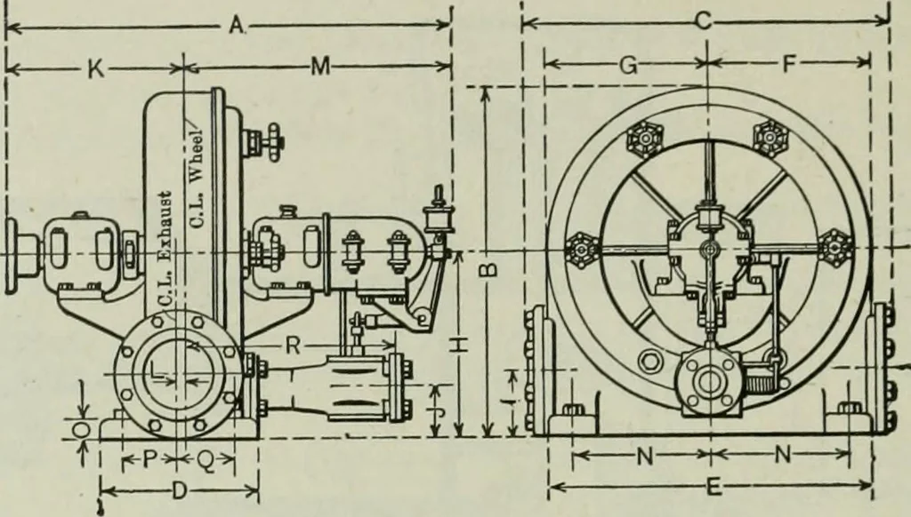 An illustration from Mechanical equipment of buildings; a reference book for engineers and architects, 1916, leaf 351