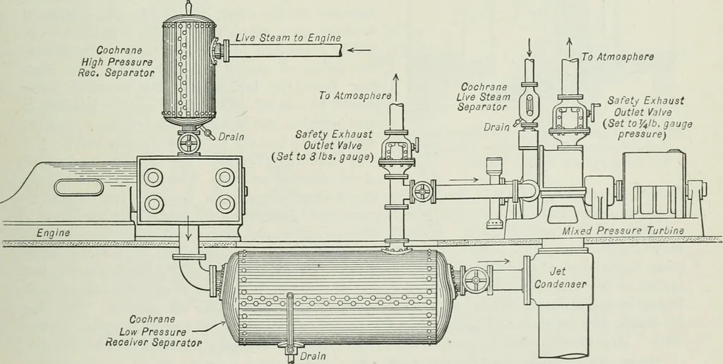 An illustration from Mechanical equipment of buildings; a reference book for engineers and architects, 1916, leaf 532
