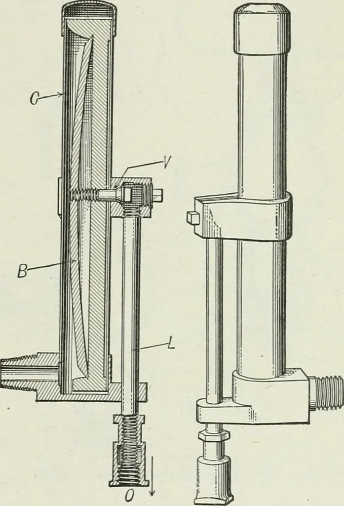 An illustration from Mechanical equipment of buildings; a reference book for engineers and architects, 1916, leaf 538