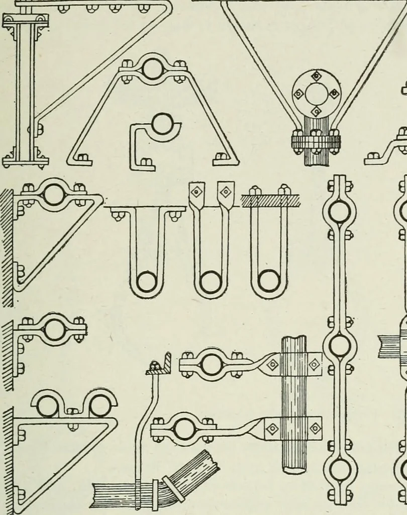 An illustration from Mechanical equipment of buildings; a reference book for engineers and architects, 1916, leaf 548
