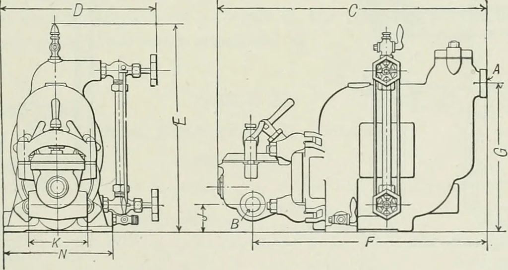 An illustration from Mechanical equipment of buildings; a reference book for engineers and architects, 1916, leaf 554
