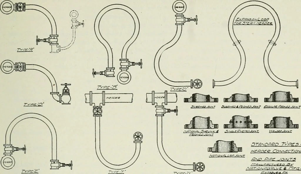 An illustration from Mechanical equipment of buildings; a reference book for engineers and architects, 1916, leaf 574