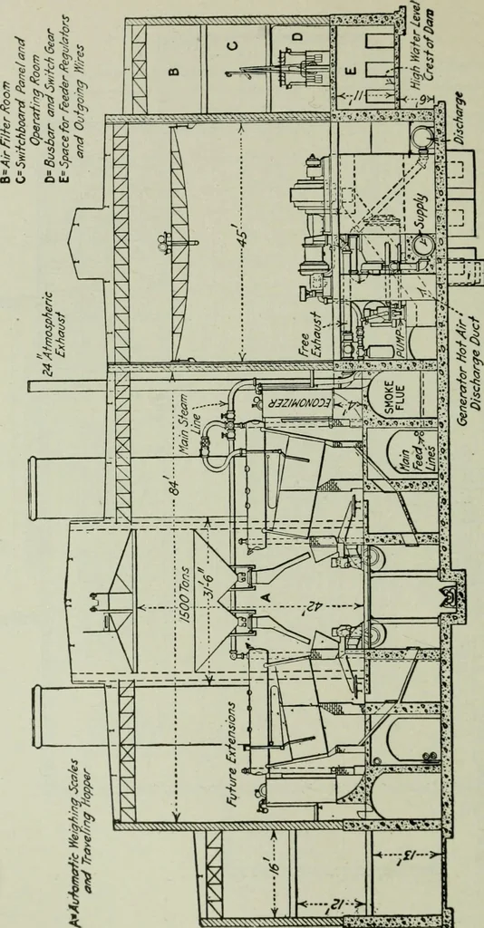 An illustration from Mechanical equipment of buildings; a reference book for engineers and architects, 1916, leaf 627