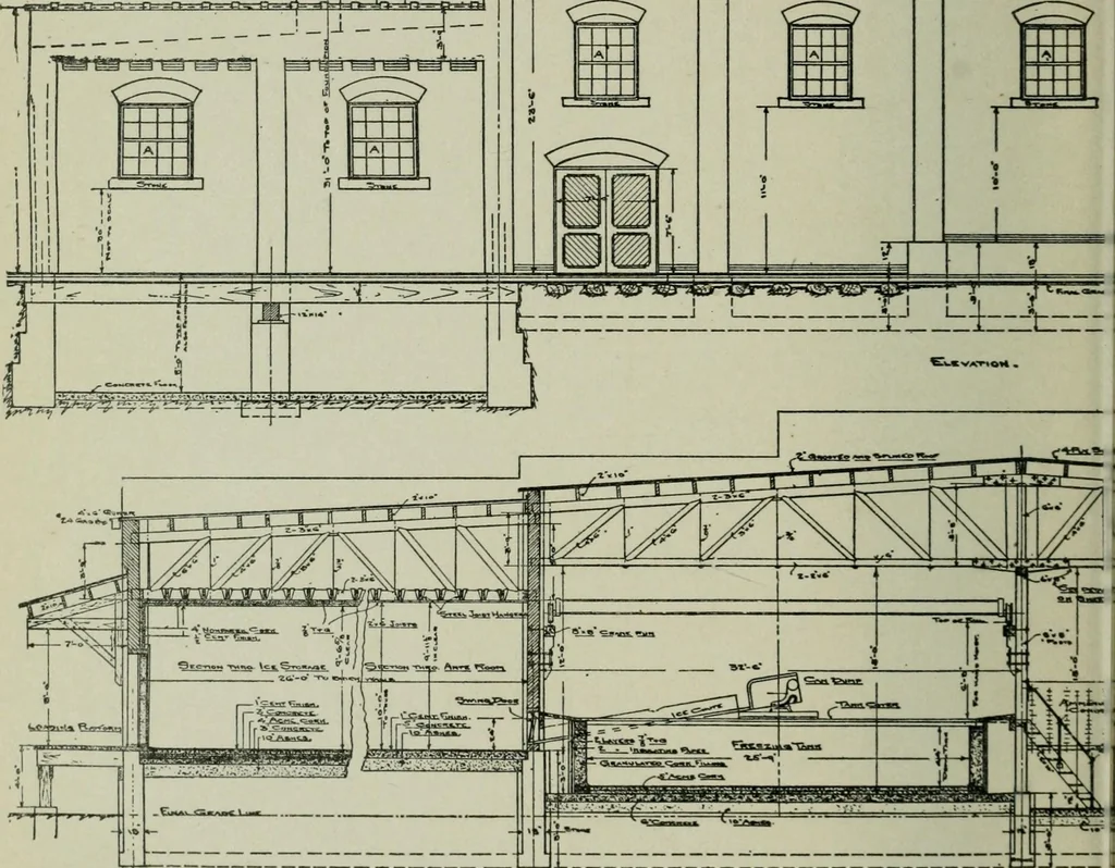An illustration from Mechanical equipment of buildings; a reference book for engineers and architects, 1916, leaf 805