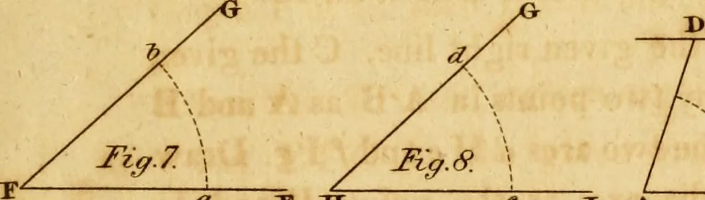 An illustration from Mechanical exercises, or, The elements and practice of carpentry, joinery, bricklaying, masonry, slating, plastering, painting, smithing, and turning, 1812, leaf 52