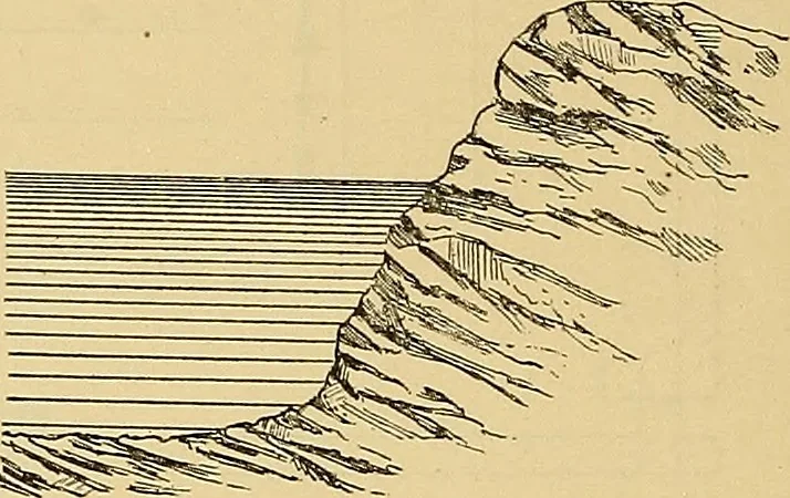An illustration from Mechanical graphics. An educational course on the theory and practice of mechanical drawing, 1890, leaf 33
